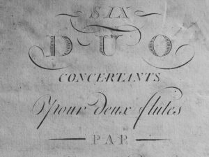 Mozart, six duos